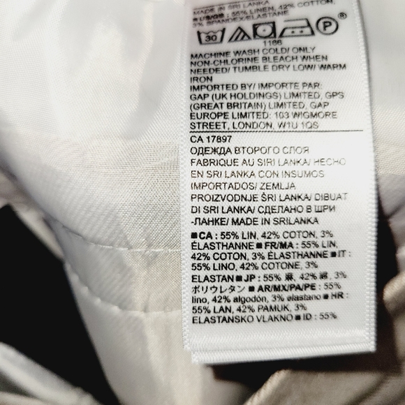 🆕️ Banana Republic Ryan pants size 2 long - Picture 8 of 8